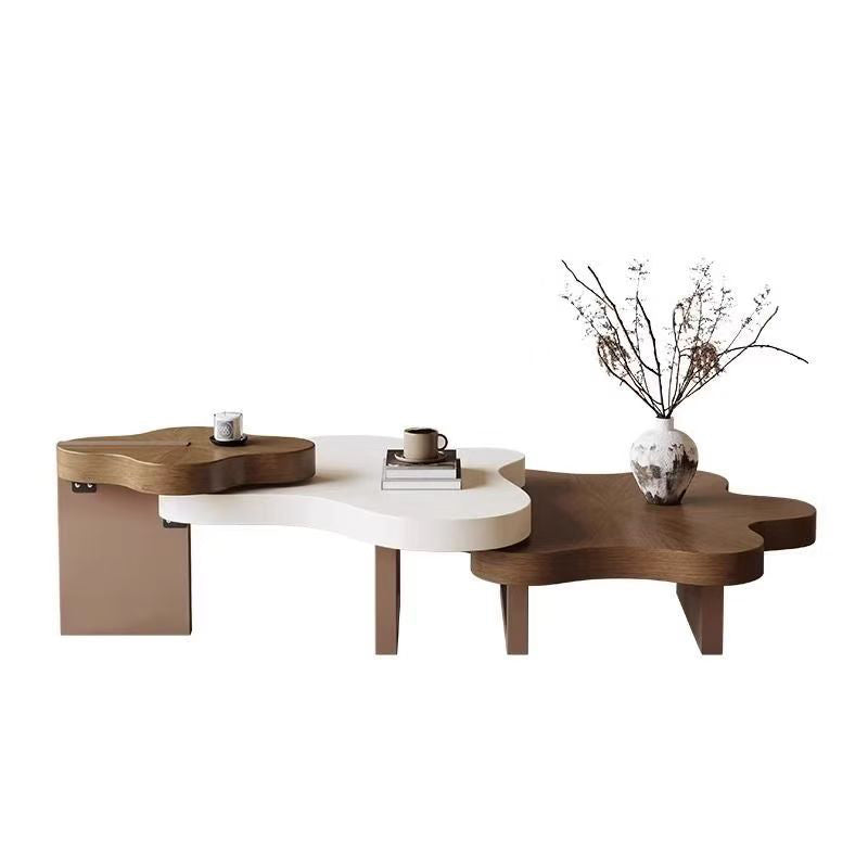 Modern Living Room Coffee Table, Italian Wooden Small-sized Coffee Table