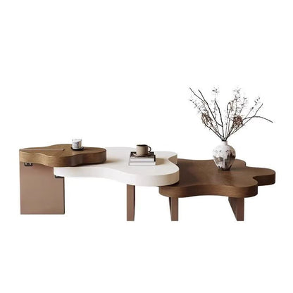 Modern Living Room Coffee Table, Italian Wooden Small-sized Coffee Table