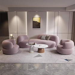 Modern Living Room Lounger 2 Seater Loveseat Sofas Upholstered Couch Furniture Set