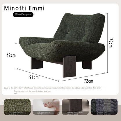 Home Furniture Modern Solid Wood Leisure Chair