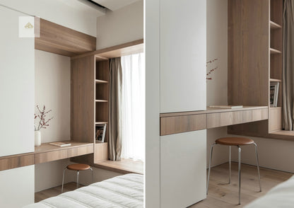 One-Stop Solution Cabinet Layout 3D Rendering Interior Bedrooms Farmhouses Home Furniture