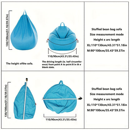 Sofa Bean Single Bean Bag Lazy Sofa Filled Inside