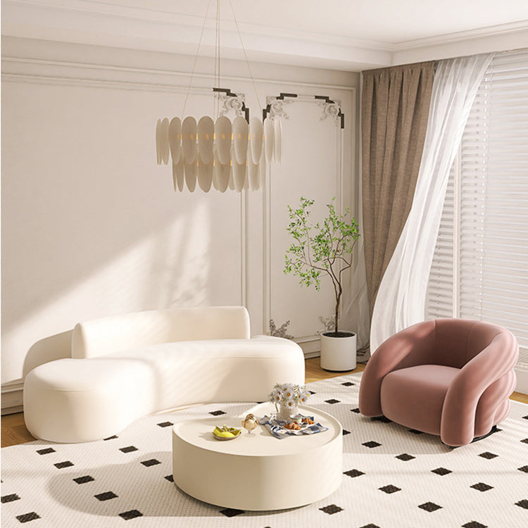 Living Room Velvet Chair Lounge Sofa Single Seater Sofa Accent Chair