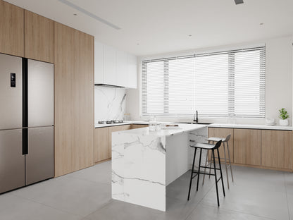 Modern Factory Price Kitchen Cabinet Sets Wood Smart Island