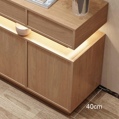 Simple Wood Sideboard for Living Room and Dining Storage in Kitchen or Entrance Hall