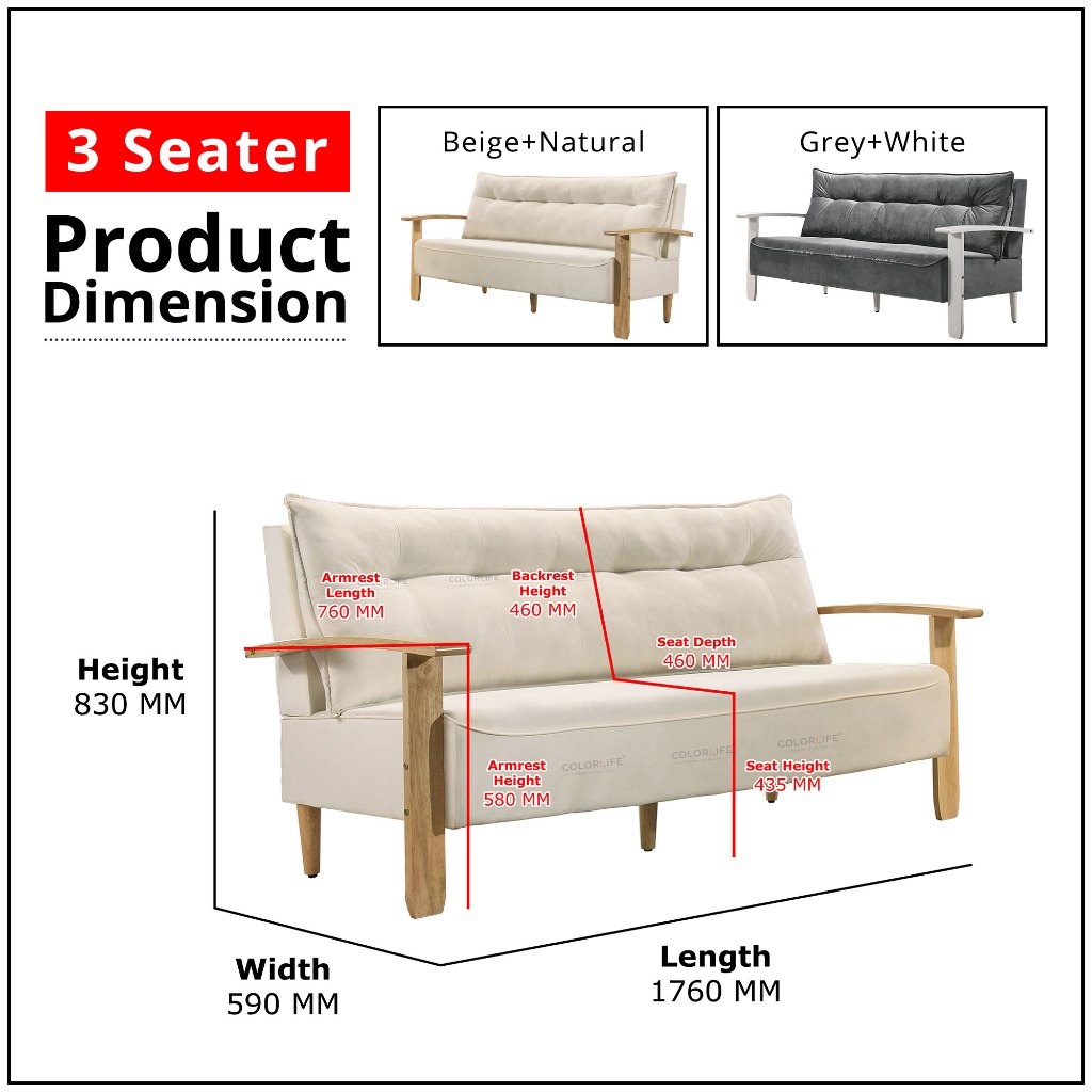 2 / 2 / 3 Seater Fleece Velvet Fabric Sofa / Sofa Bed