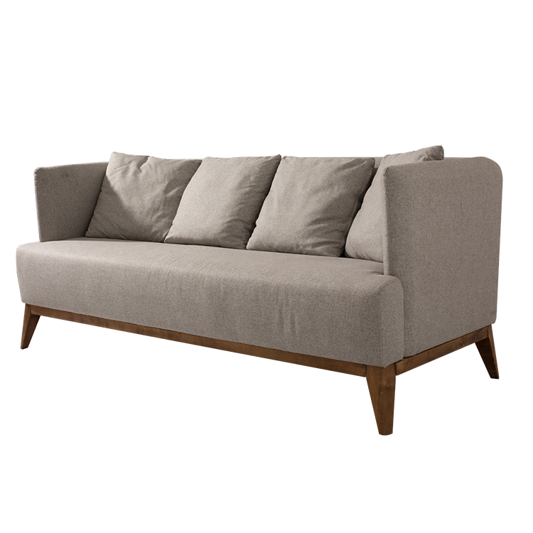 Home Furniture Fabric Sofas Sectional Sofa with Pillows