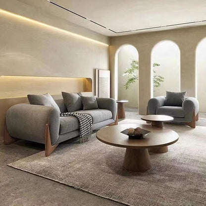 White Fabric Sectionals Sofas Nordic Couches Sofa Set Furniture