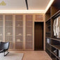 Adjustable Design for Home Living Decoration Walk-in Wardrobe Closet with Doors