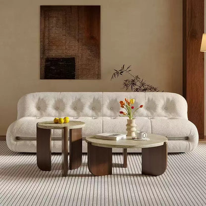 Durable Solid Wood Leg Living Room Coffee Tea Table