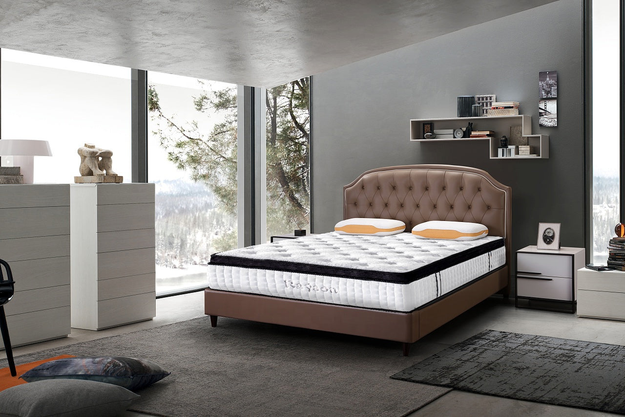 Mattress in a Box Bed Queen Orthopedic Hybrid Single Bonnel Spring Mattress