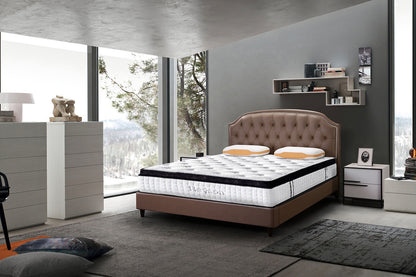 Mattress in a Box Bed Queen Orthopedic Hybrid Single Bonnel Spring Mattress