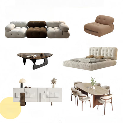 Nordic French Retro Oval Antique Wood Dining Room Table 6 Seater Dinner Chairs Set