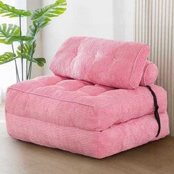 Compression Sofa Lazy Chair Portable Bedroom Vacuum Roll Folding Sofa