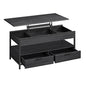 Multifunctional Folding Lift Top Coffee Table With Hidden Storage for Living Room