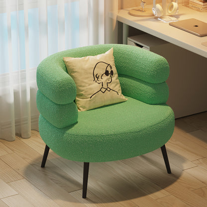 Single Sofa Living Room Balcony Small Household Garden Chairs Sofa Chair