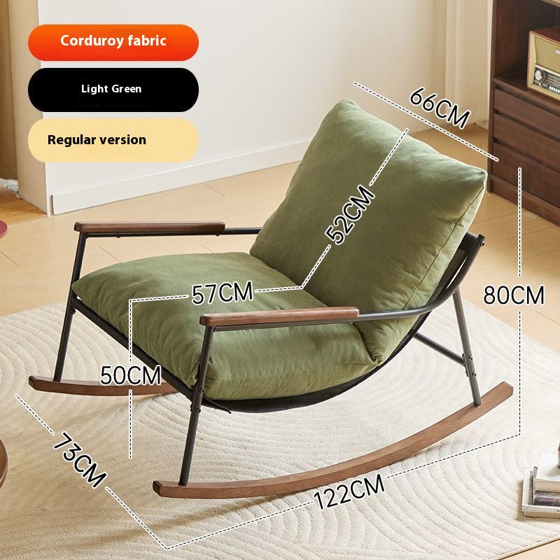 Lazy Balcony Leisure Chaise Lounge Rocking Recliner Chair