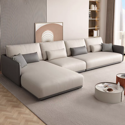 Fabric Modular Sectional Three Four Person Sofa Set