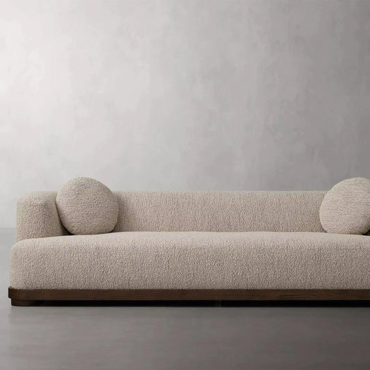 Sectional Bed Sofas Creative White Fabric Living Room Furniture Set