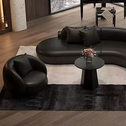 Curved Sectional Sofa Modern Leisure Living Room High-end Internet Celebrity Set