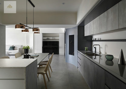 Multi-Functional High Standard One Stop Solution Living Room 3D Interior Design Services