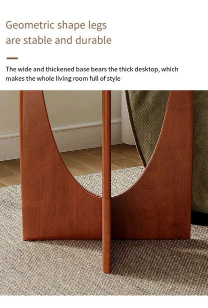 Nordic All Solid Wood Corner Table Modern Living Room Console Table