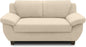 DOMO. collection Panama 3 Seater Sofa 3-Seater Couch Set 3-2-1 Taupe 207 cm