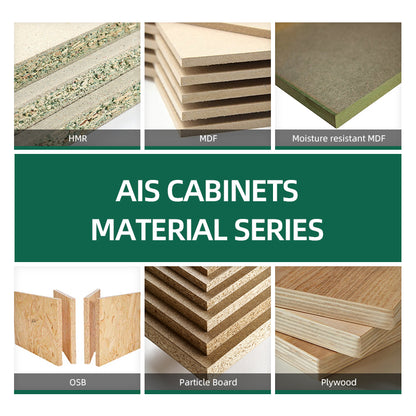 Customized Wood Plywood MDF Kitchen Cabinets Set Kitchen Island Table