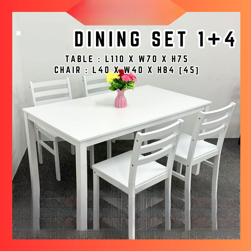 Study Table Furniture Dining room White Dining Table With Chairs