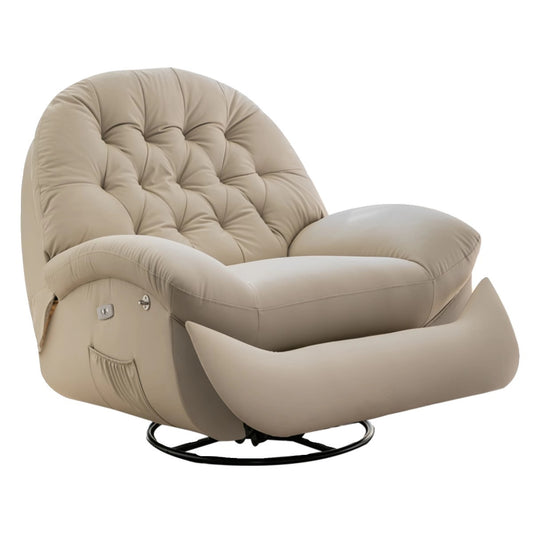 First-Class Single Recliner Sofa  Rotating Feature Rocking