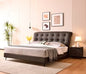 Leather Queen And King Size Beds Suitable For Master Bedrooms