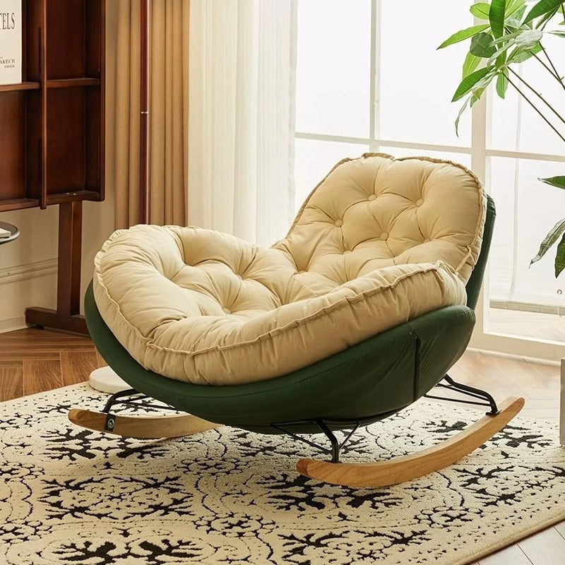 Living Room Chairs Egg Rocking Recliner Chair Lounge Sofa Single Sofa