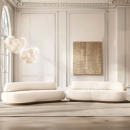 Complete Furniture Living Room Sofa Sets Fabric Villa Sofa Set