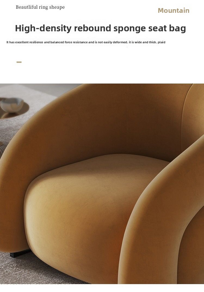 Single Sofa Chair Small Living Room Chair Relaxing Chair Cabinet Living Room