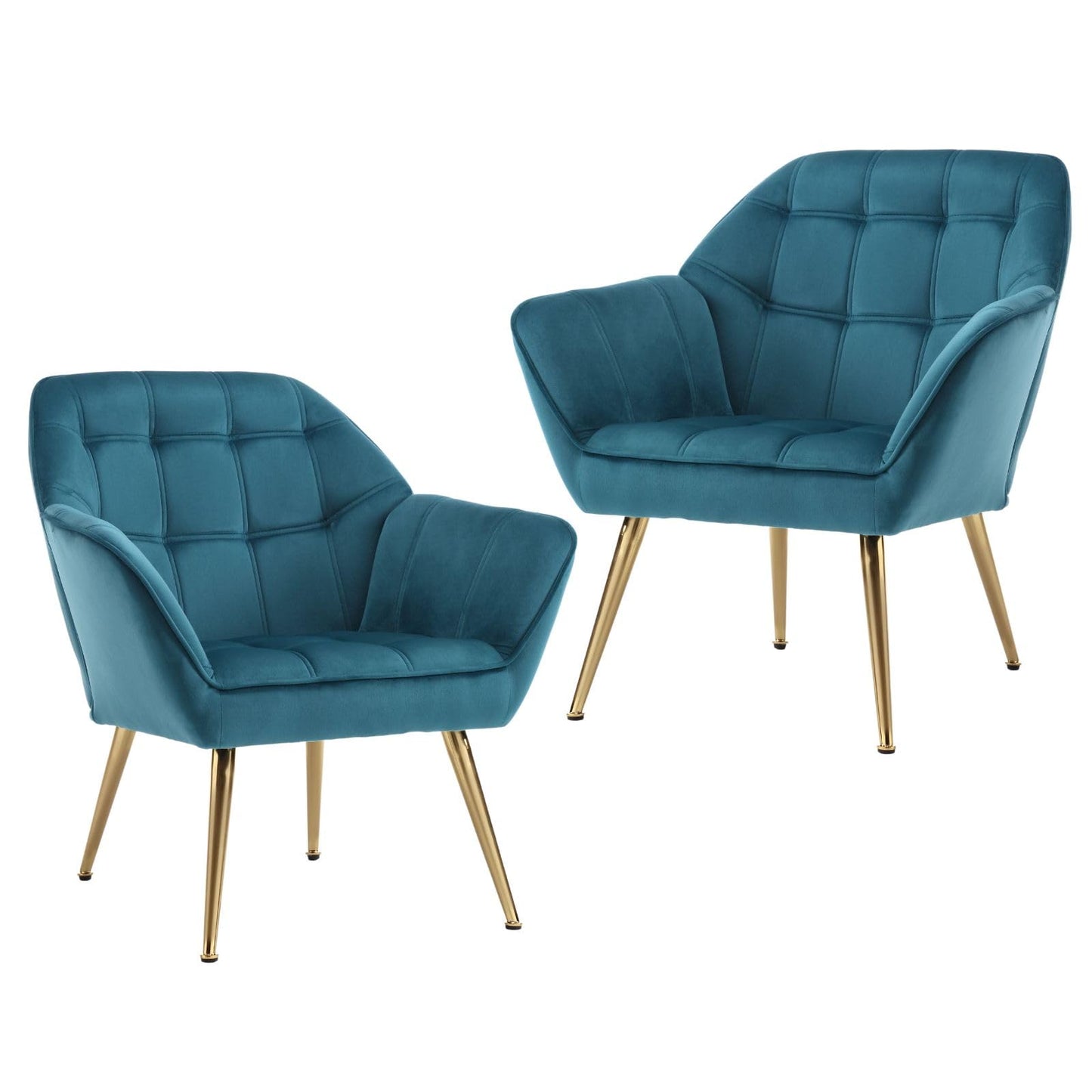 Accent Chair Armchair, Padded Armrest Chair, Reading Chair with Wooden Legs Made of Linen, Reading Chair, Single Sofa, TV Chair for Living Room, Bedroom, Lounges, Beige