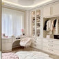 Adjustable Design for Home Living Decoration Walk-in Wardrobe Closet with Doors