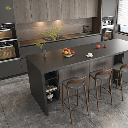 Modern Factory Price Kitchen Cabinet Sets Wood Smart Island