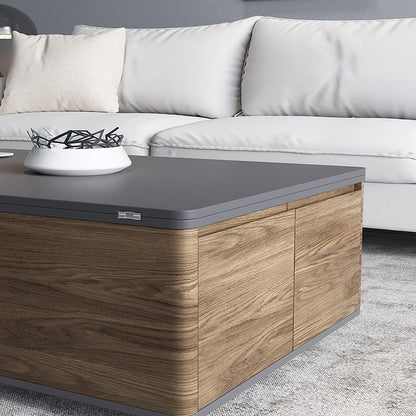 Modern Lift Top Coffee Table Multi Functional Smart Coffee Table With 3 Drawers