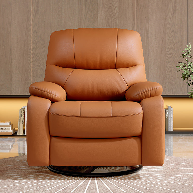 Recliner Functional Sofa Suit Furniture Living Room Manual Retractable Leather Sofa Recliner