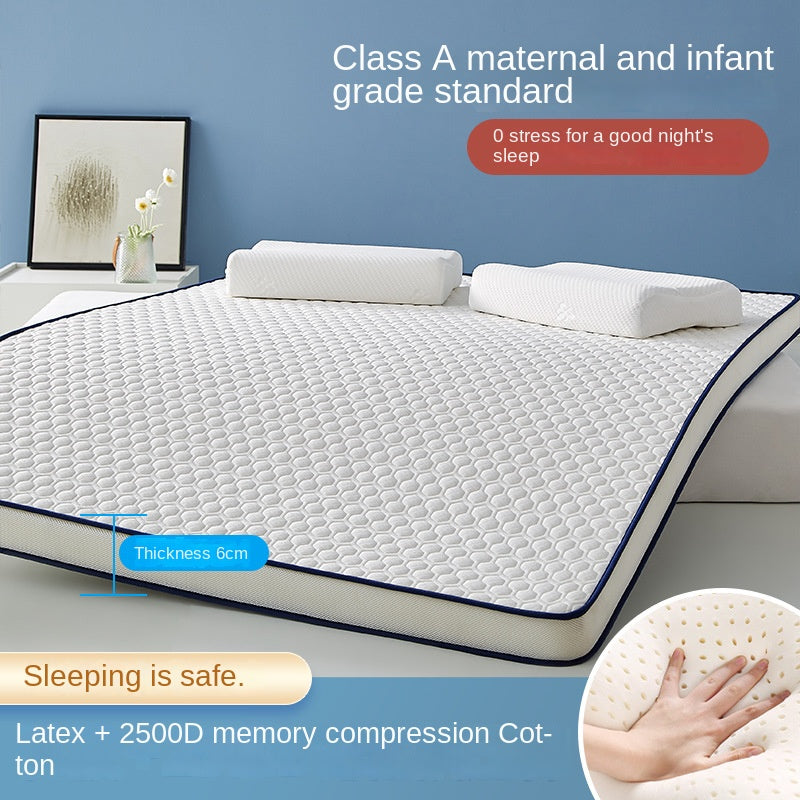 Thickened Tatami Mattress Durable Latex Floor Sleeping Cushion Mat