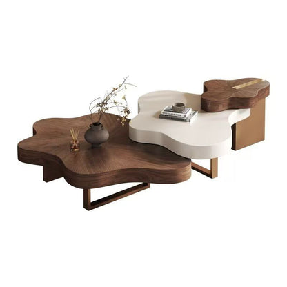 Modern Living Room Coffee Table, Italian Wooden Small-sized Coffee Table