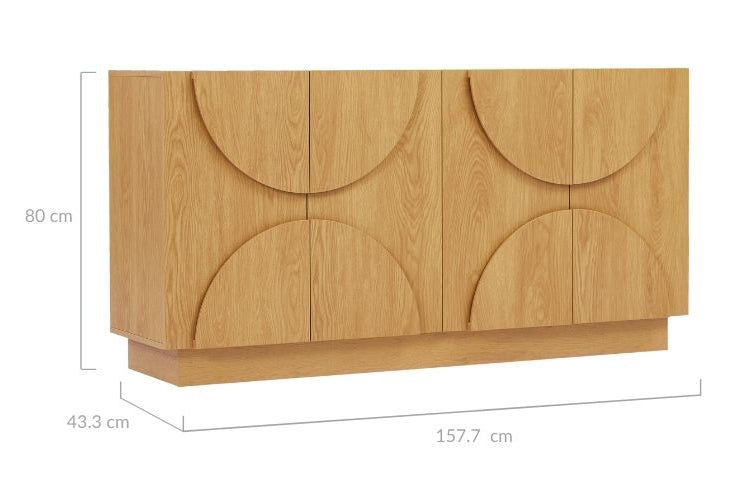 Wooden Living Room Cabinet Entrace Hallway Console Table Sideboard Cabinet