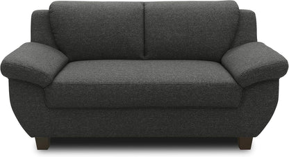 DOMO. collection Panama 3 Seater Sofa 3-Seater Couch Set 3-2-1 Taupe 207 cm