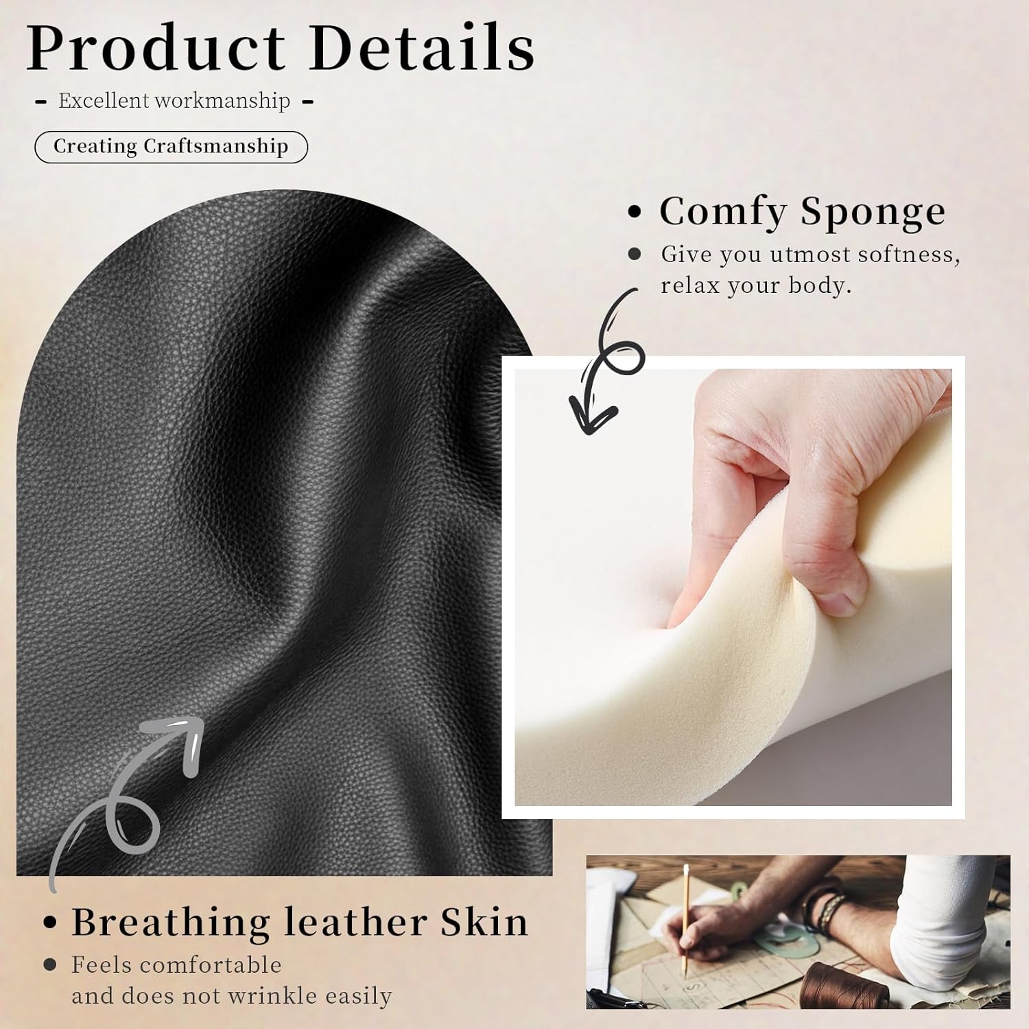 Power Recliner Sectional Sofa Set,Living Room Furniture Sets,Black Leather Sectional Reclining Couch Power Reclining Sofa with LED Light/Storage Console for Living Room