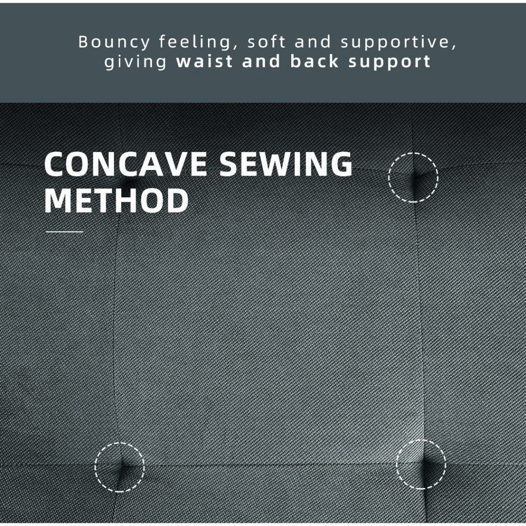 L-Shape 3 Seater Fleece Velvet Fabric Sofa / Sofa Bed