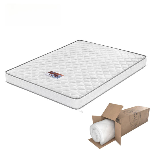 Innerspring Double Bonnell Spring Coils Vacuum Compressed Mattress