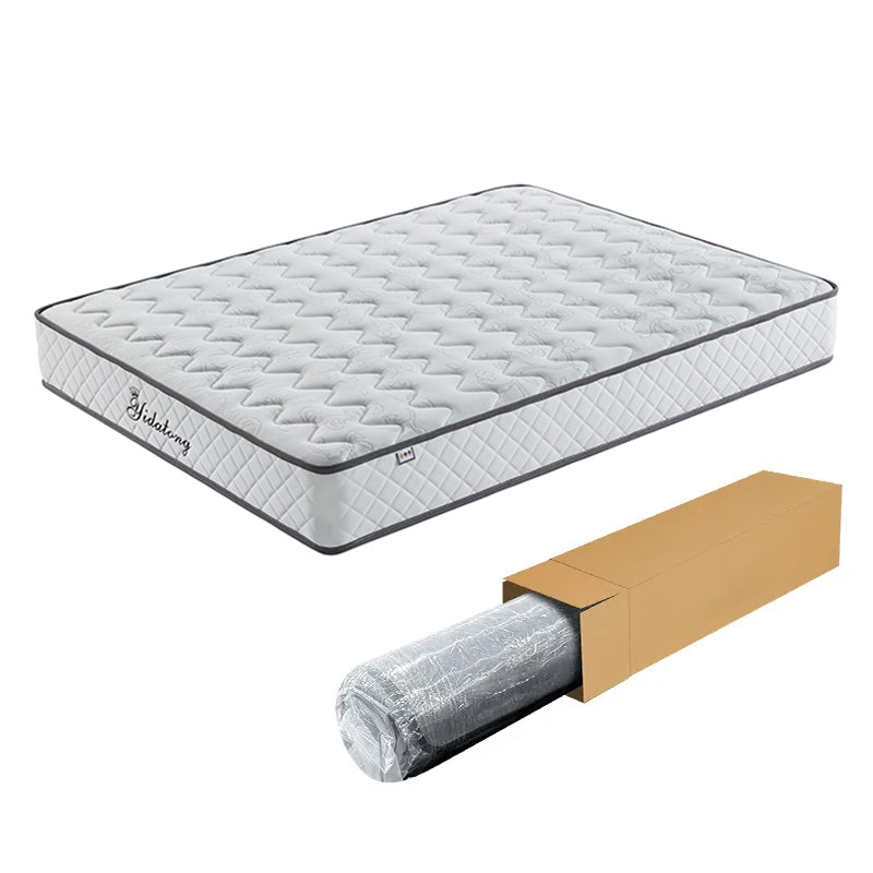Double King Mattress Queen Size Memory Pocket Spring & Latex Foam Mattress