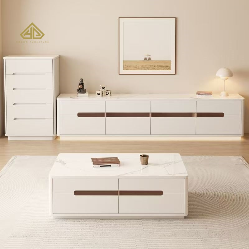 Customized  Modern Luxury  TV Stand Cabinet for Living Room and Bedroom