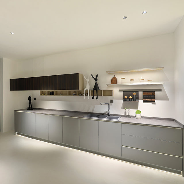 Modern Design Almirah Cabinet Solid Colour Home Funiture Kitchen Cabinet