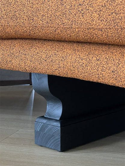 Home Furniture Hotel Villa Apartment Living Room Modern Designer Curve Sofa Set